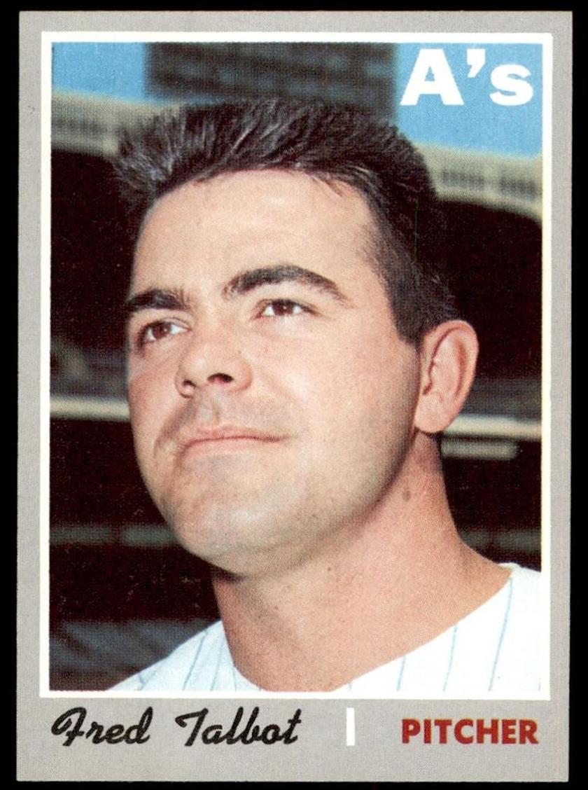 1970 Topps Baseball Fred Talbot #287