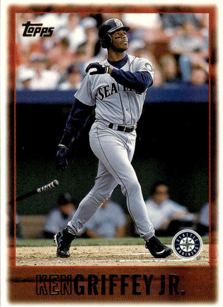 1997 Topps Baseball Ken Griffey Jr. #300 PSA 9