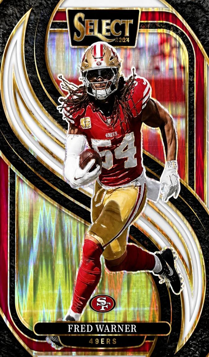2024 Panini Select Football White Shock Fred Warner #157