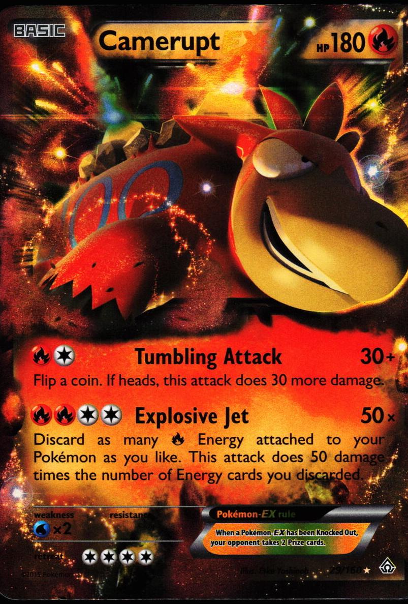 2015 Pokemon XY Primal Clash Camerupt #29 PSA 10
