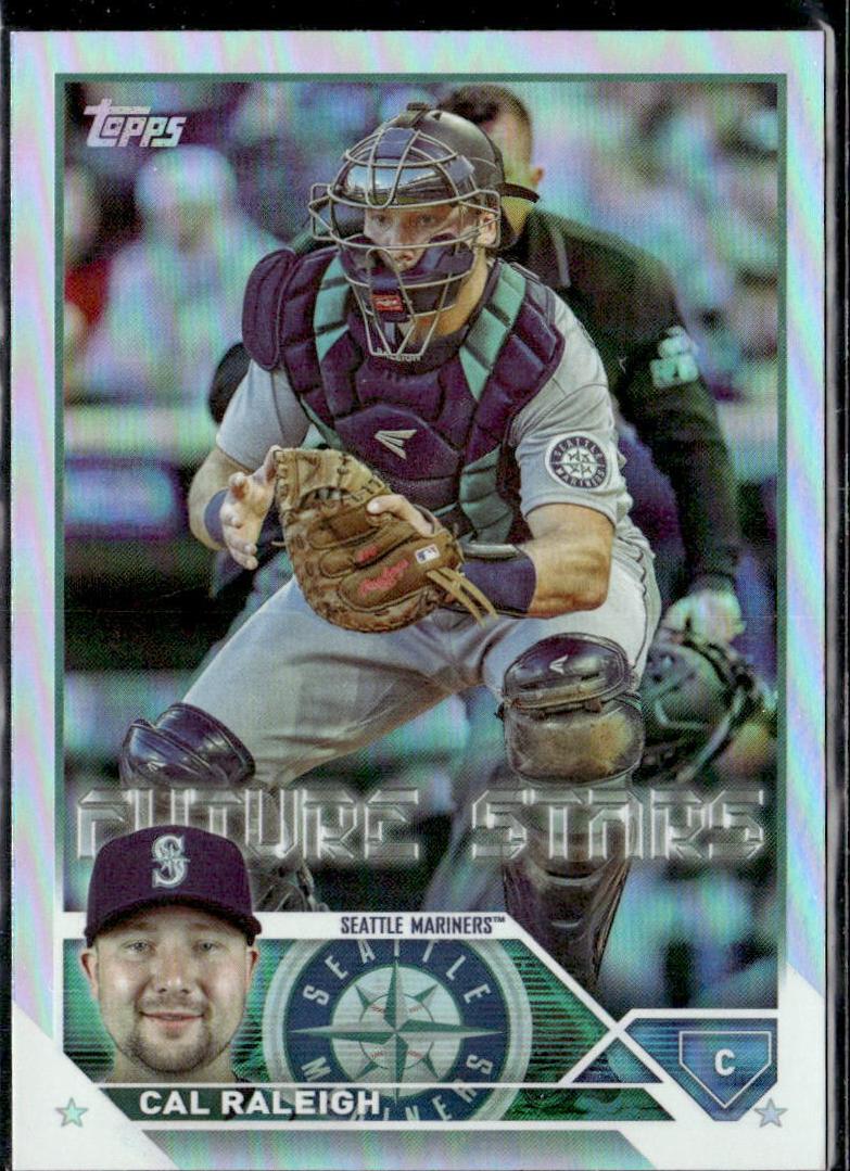 2023 Topps Baseball Rainbow Foil Cal Raleigh #160 SGC 10