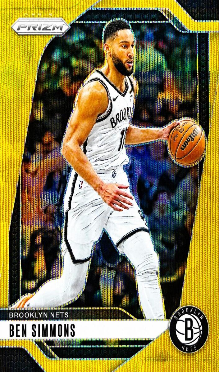 2024 Panini Prizm Basketball Gold Wave Ben Simmons #82