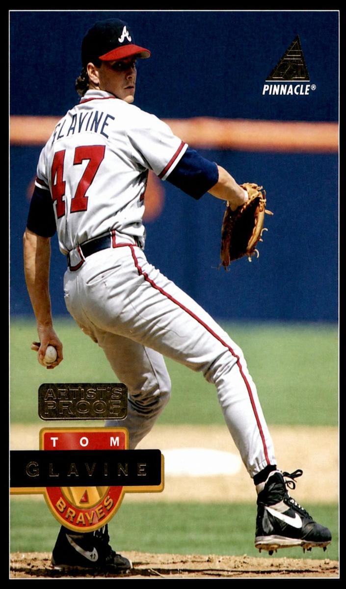 1994 Pinnacle Baseball Artist's Proof Tom Glavine #284