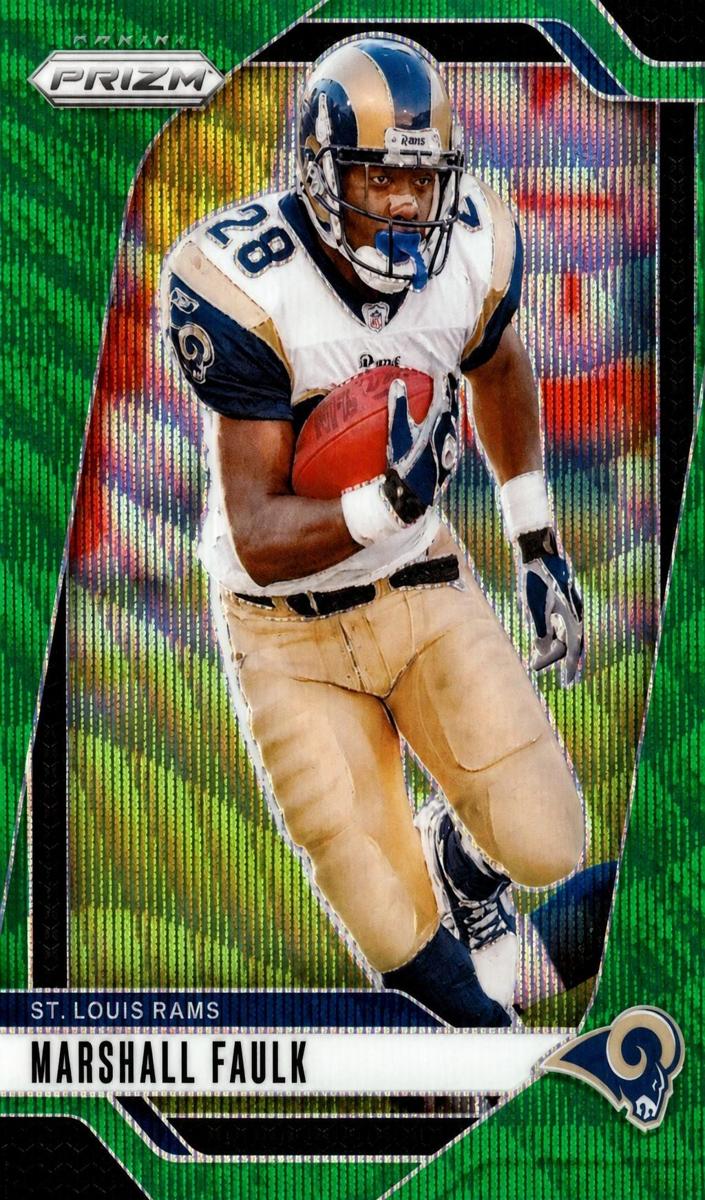 2024 Panini Prizm Football Green Wave Marshall Faulk #299