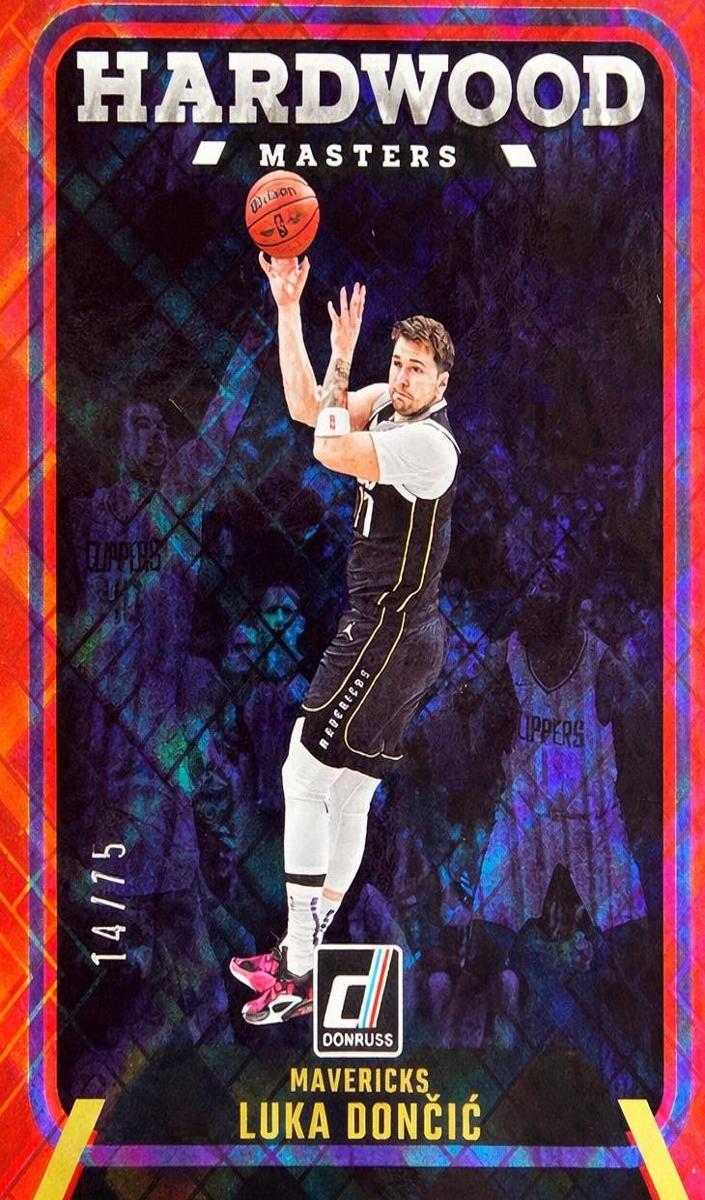 2024 Panini Donruss Basketball Diamond Red Luka Doncic #12