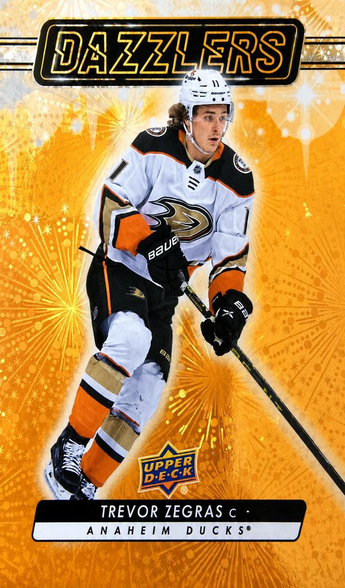 2023 Upper Deck Hockey Orange Trevor Zegras #DZ-7