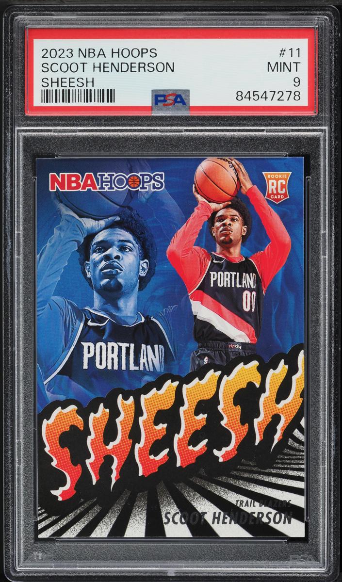 2023 Panini Hoops Basketball Scoot Henderson #11