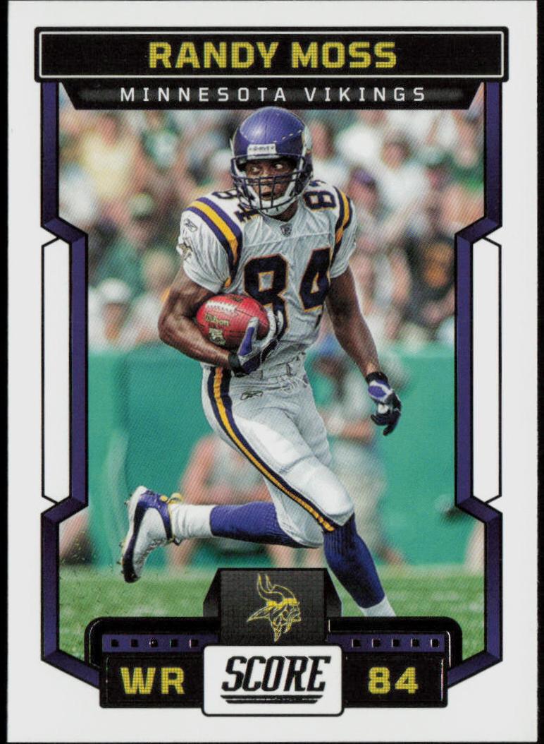 2023 Panini Score Football Randy Moss #118 PSA 10