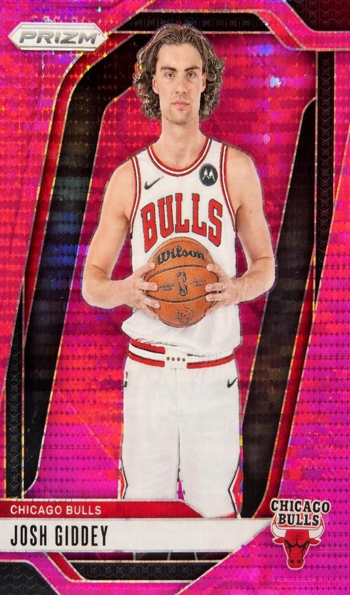 2024 Panini Prizm Basketball Pink Pulsar Josh Giddey #112