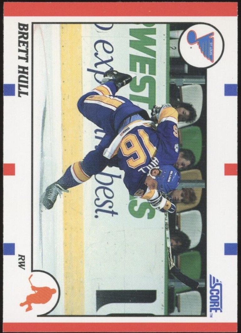 1990 Score Hockey Brett Hull #300