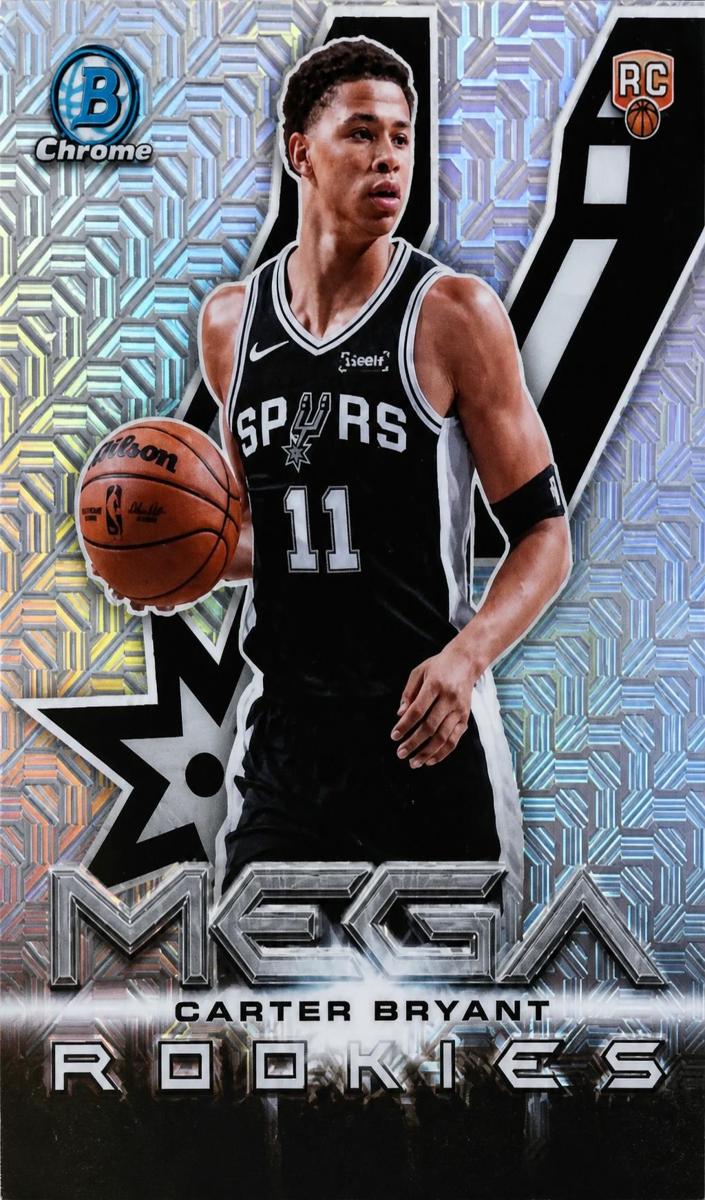 2025 Bowman Mega Box Basketball Mojo Refractor Carter Bryant #MR-14