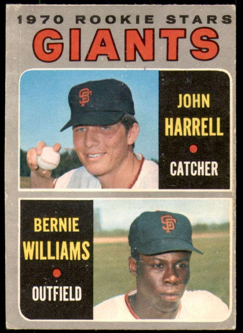 1970 O-Pee-Chee Baseball Giants Rookies #401