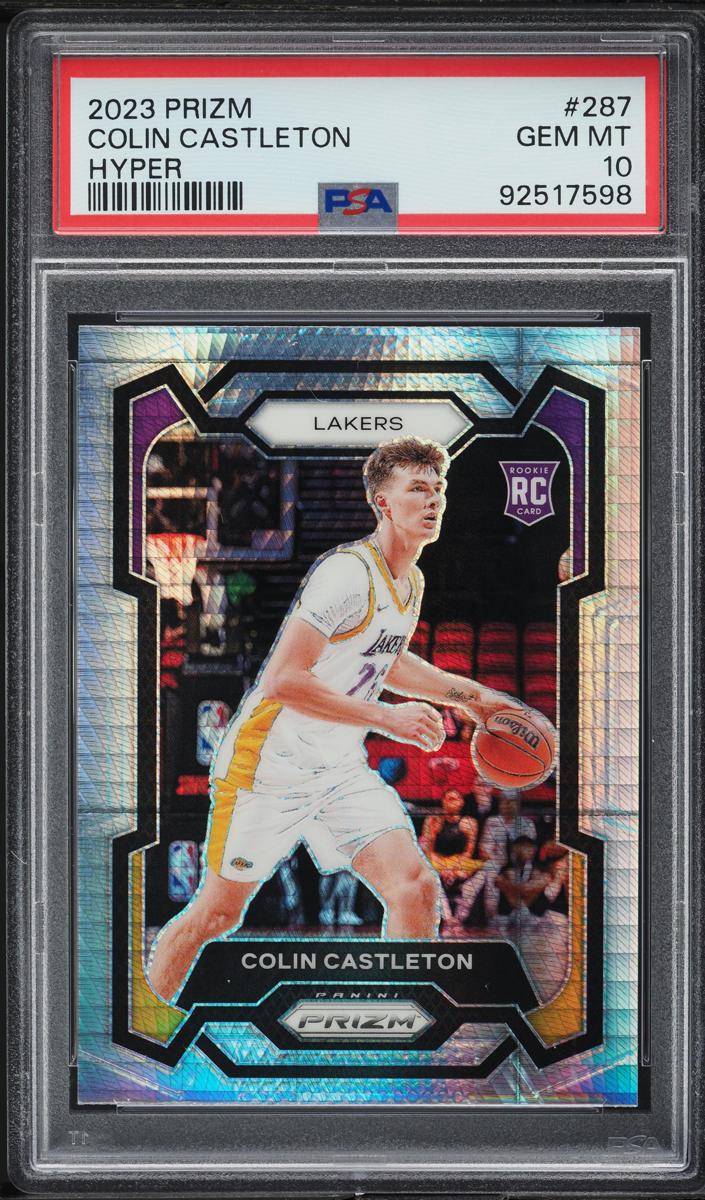 2023 Panini Prizm Basketball Hyper Colin Castleton #287