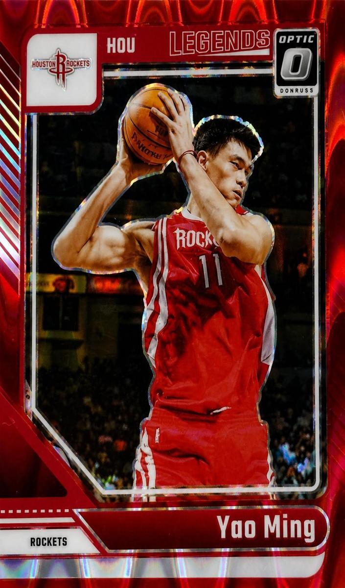 2024 Donruss Optic Basketball Red Seismic Yao Ming #226