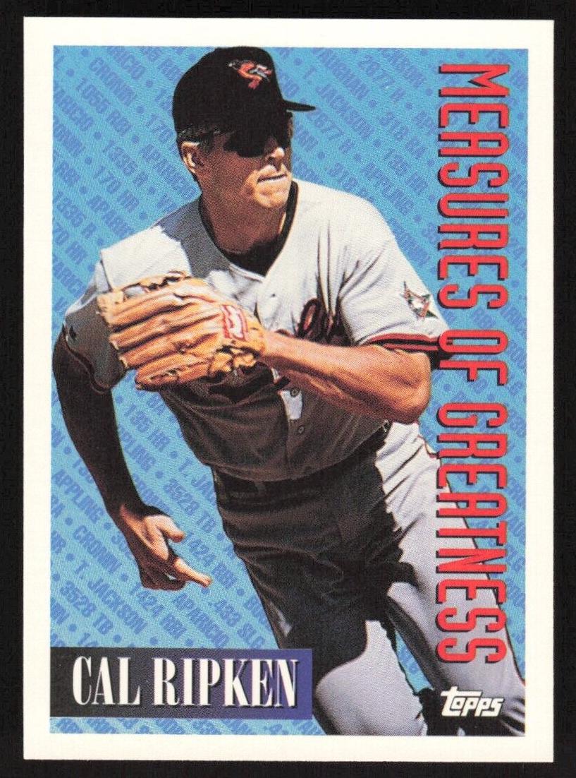 1994 Topps Baseball Cal Ripken Jr. #604