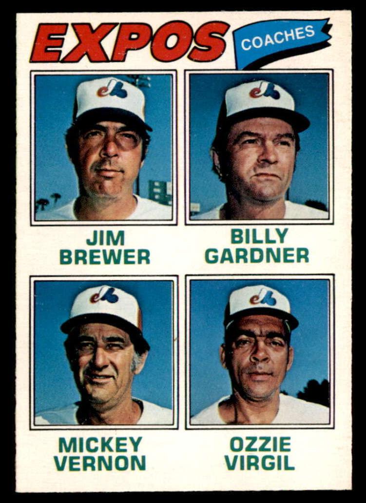 1977 O-Pee-Chee Baseball Expos Coaches #198
