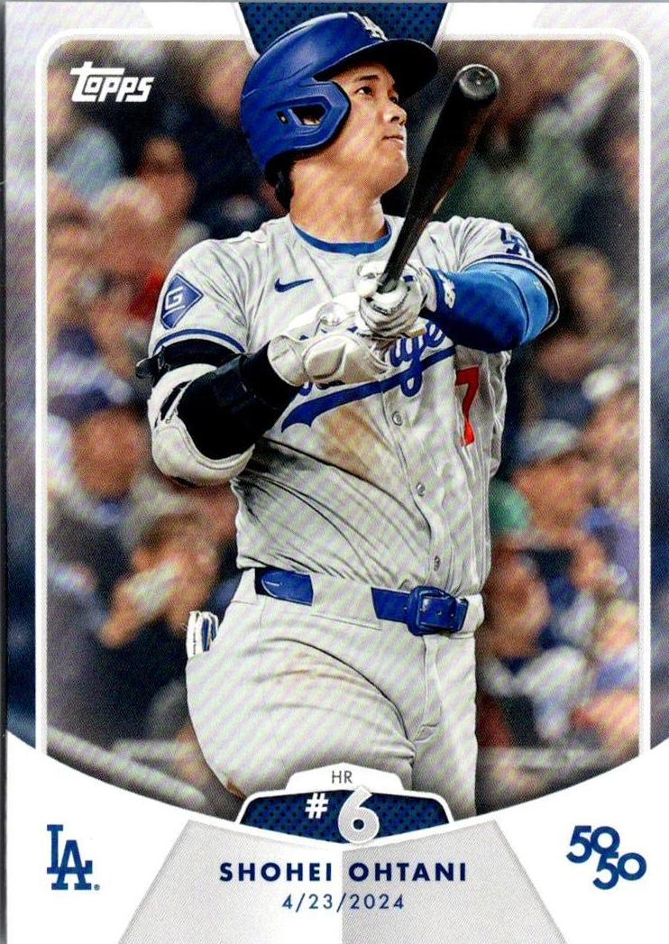 2024 Topps 50/50 Shohei Ohtani Baseball Shohei Ohtani #11