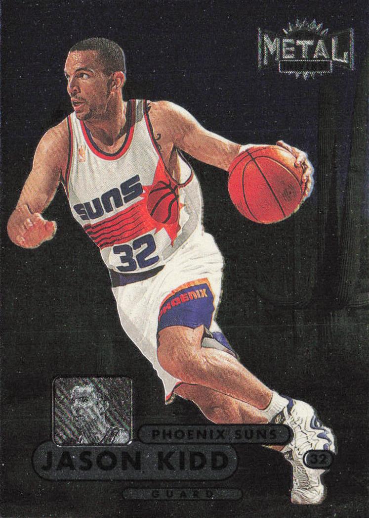 1997 Metal Universe Championship Basketball Jason Kidd #47 PSA 8.5