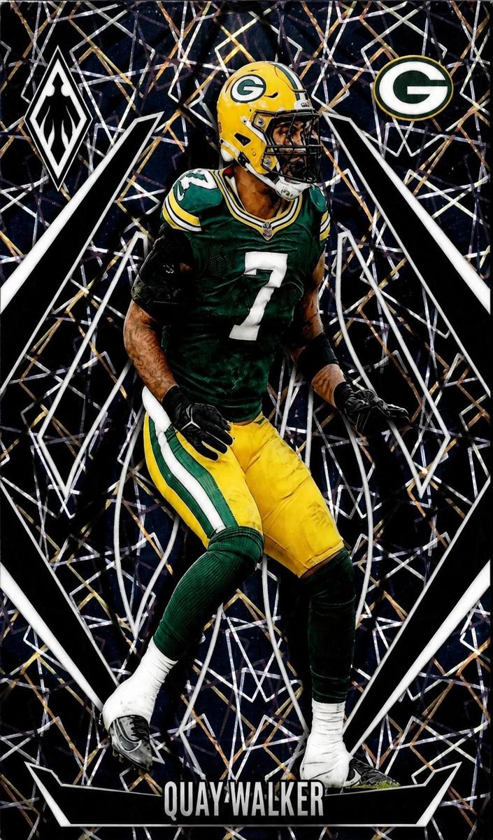 2024 Panini Phoenix Football Green Lazer Quay Walker #119