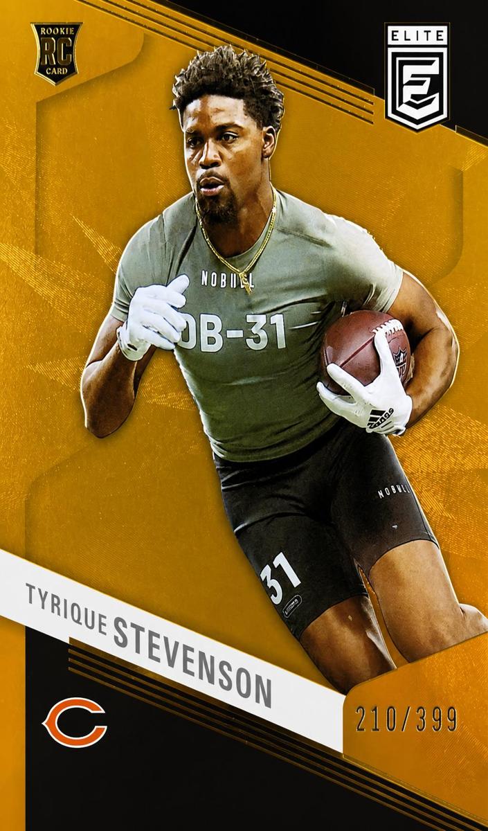 2023 Donruss Elite Football Orange Tyrique Stevenson #193
