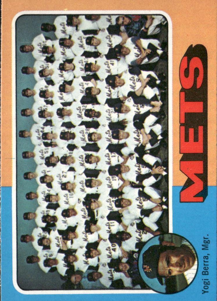1975 O-Pee-Chee Baseball New York Mets #421