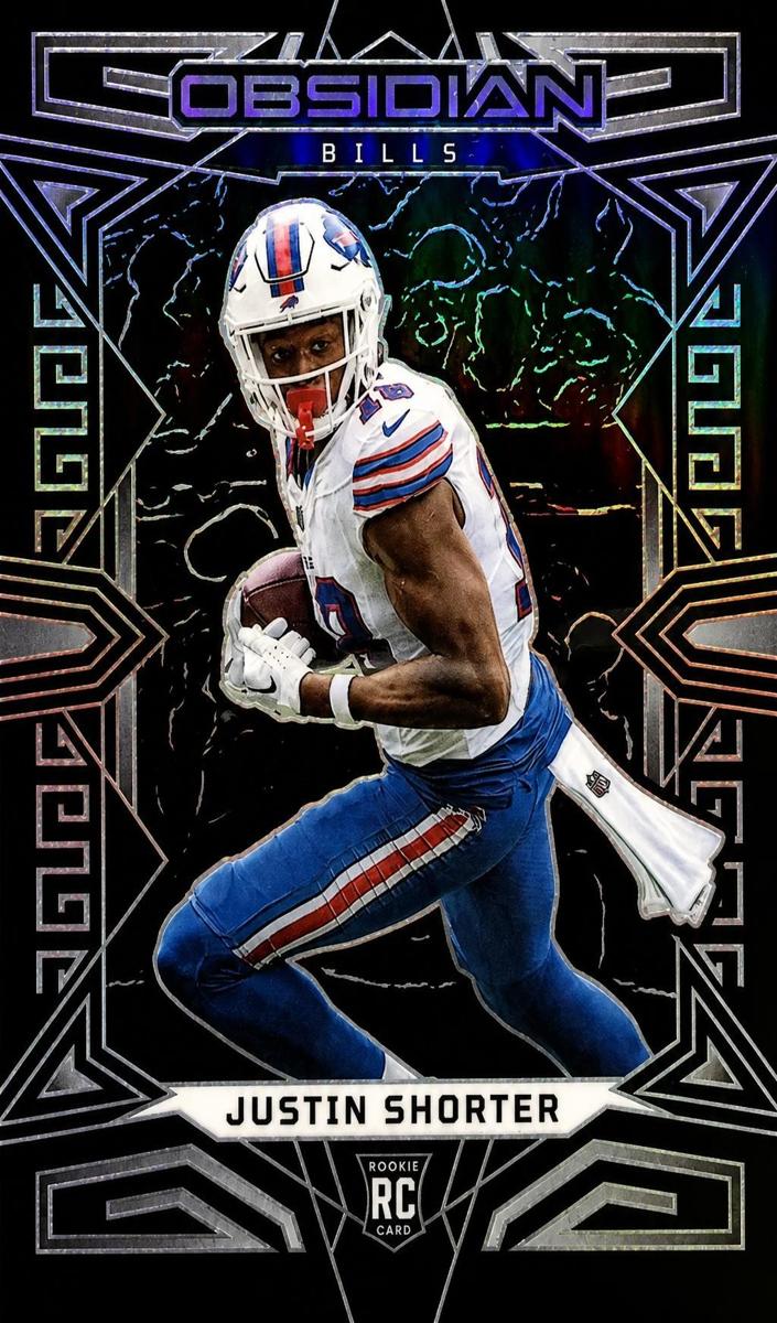 2023 Panini Obsidian Football Justin Shorter #110