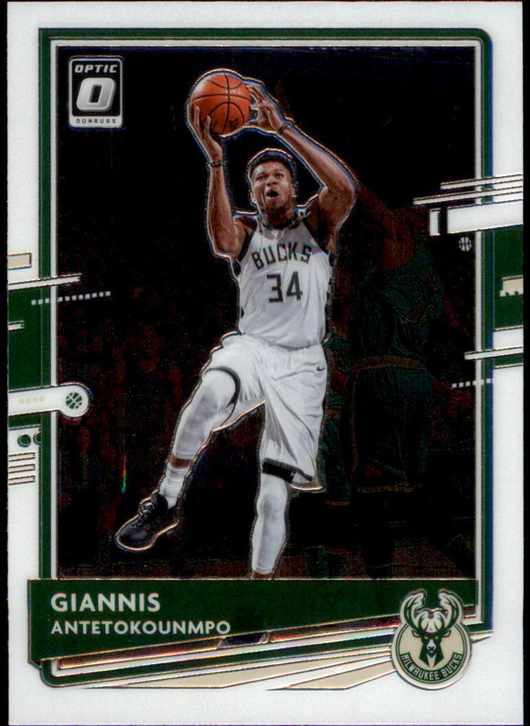 2020 Donruss Optic Basketball Giannis Antetokounmpo #29 PSA 9
