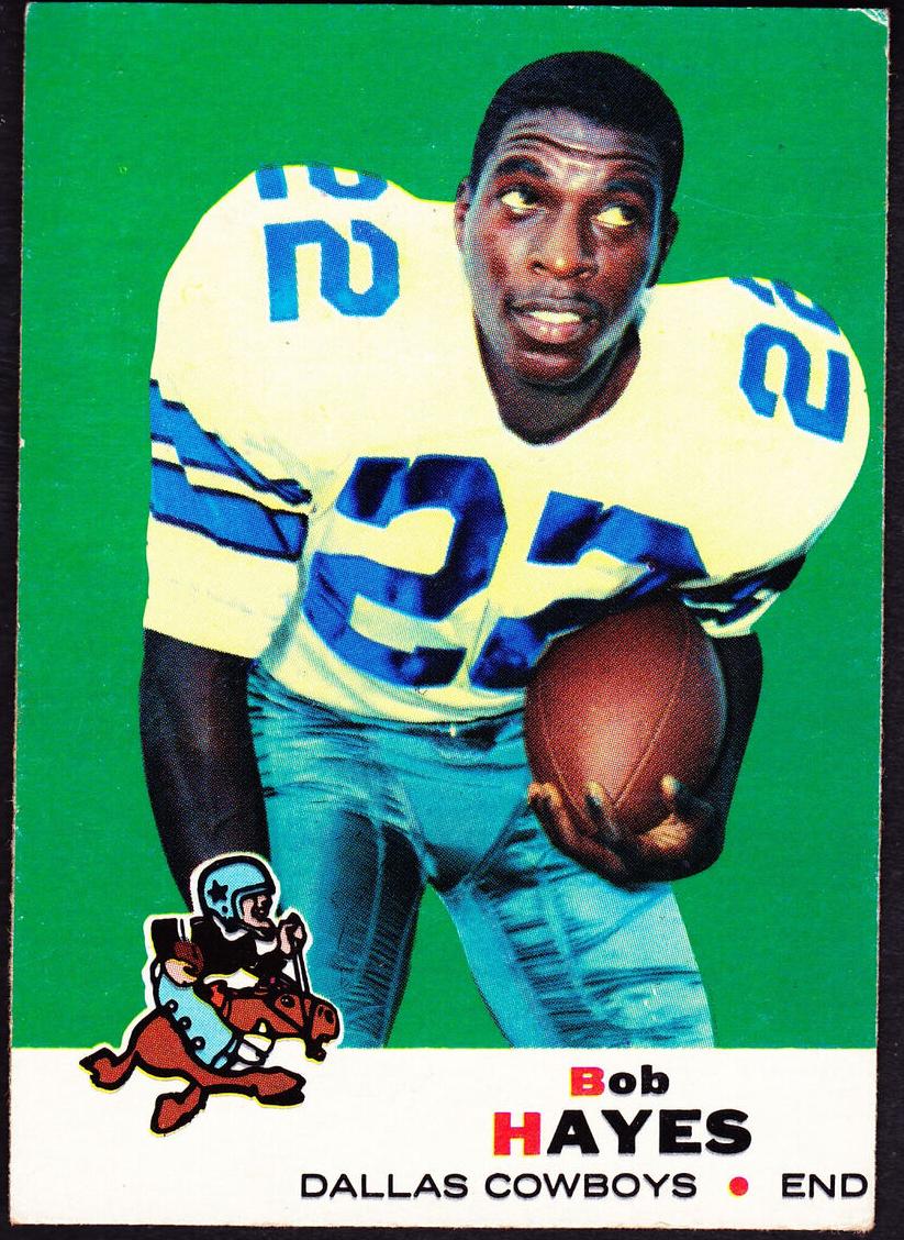 1969 Topps Football Bob Hayes #6
