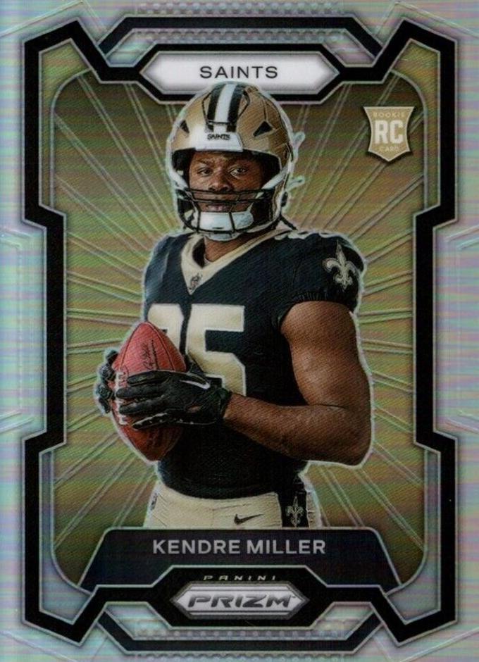 2023 Panini Prizm Football Silver Kendre Miller #334