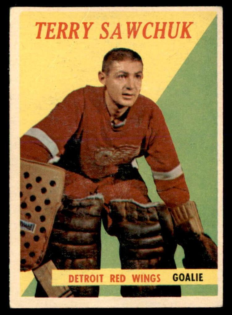 1958 Topps Hockey Terry Sawchuk #2