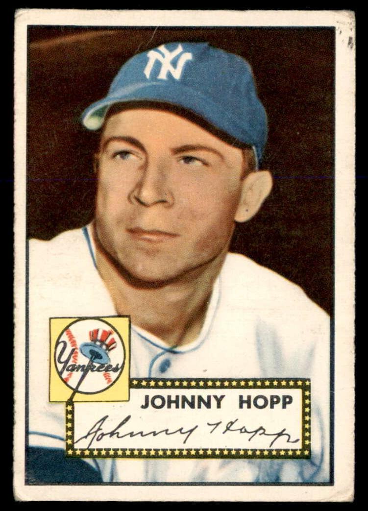 1952 Topps Baseball Johnny Hopp #214
