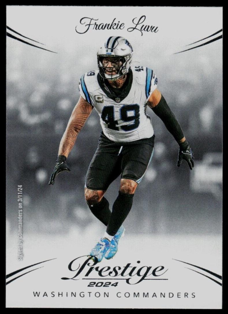 2024 Panini Prestige Football Frankie Luvu #43
