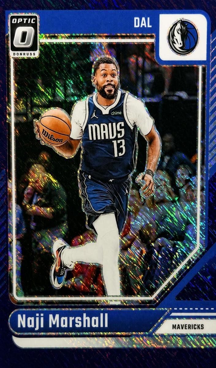 2024 Donruss Optic Basketball Purple Shimmer Naji Marshall #118