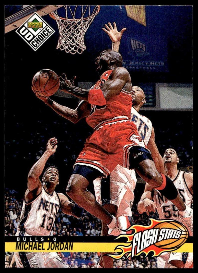 1998 Upper Deck Choice Basketball Choice Reserve Michael Jordan #159