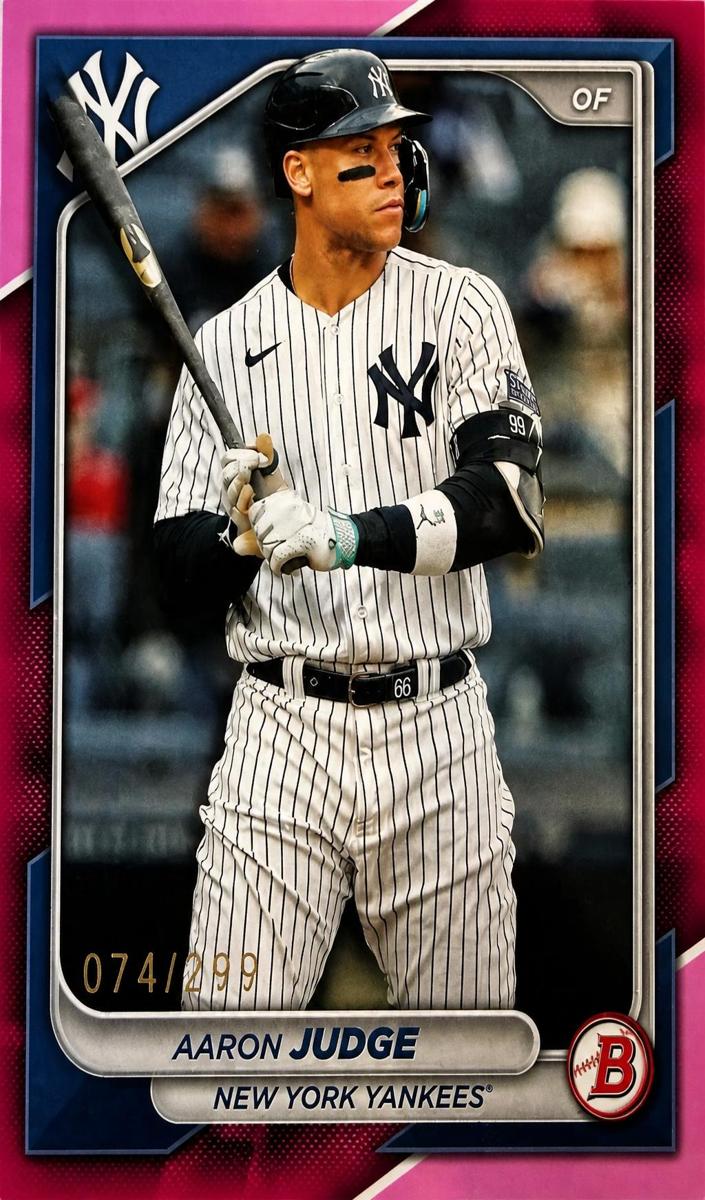 2024 Bowman Baseball Pink Aaron Judge #7
