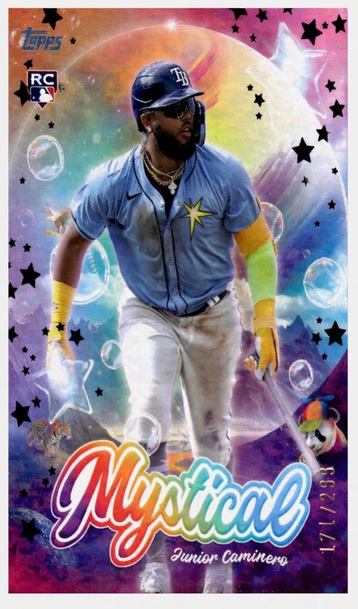 2024 Topps Update Baseball Black Junior Caminero #MYS-12