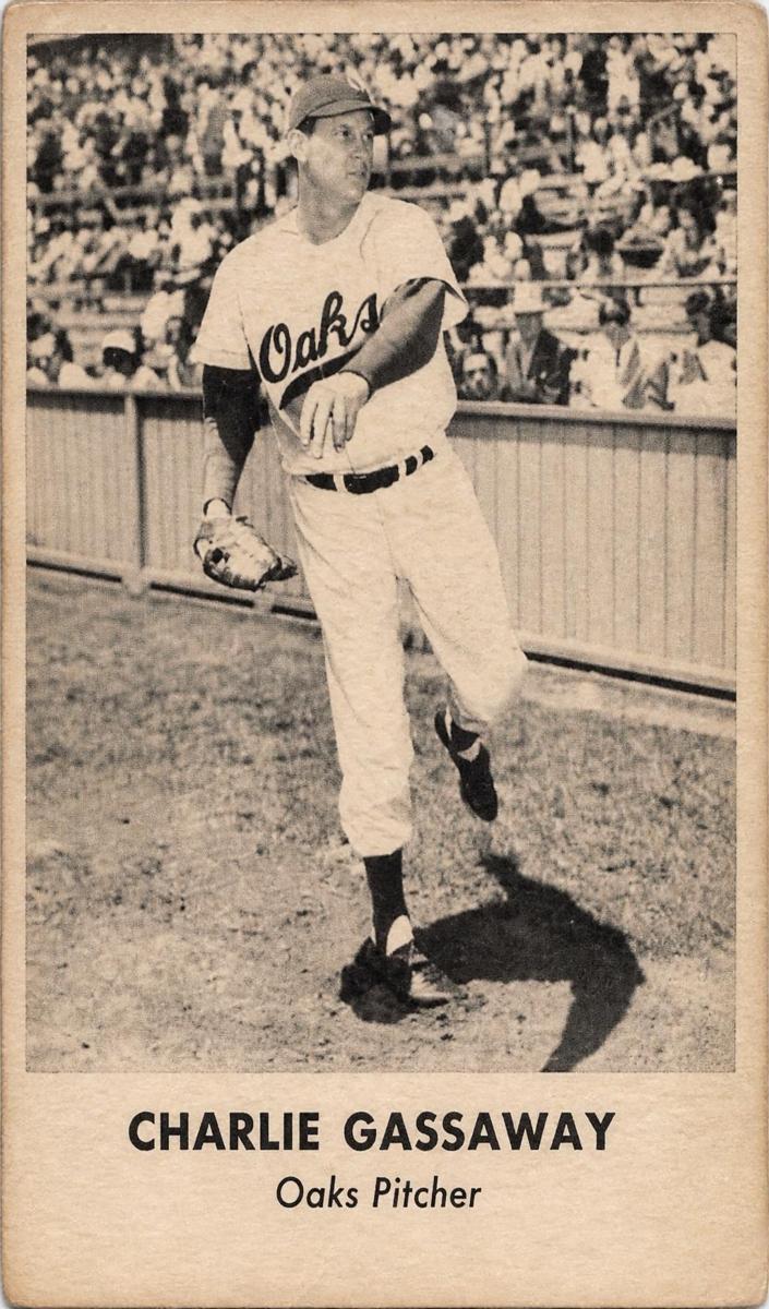 1950 Remar Bread Oakland Oaks Baseball Charlie Gassaway #NNO