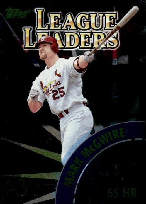 2000 Topps Baseball Mark McGwire #462 PSA 8