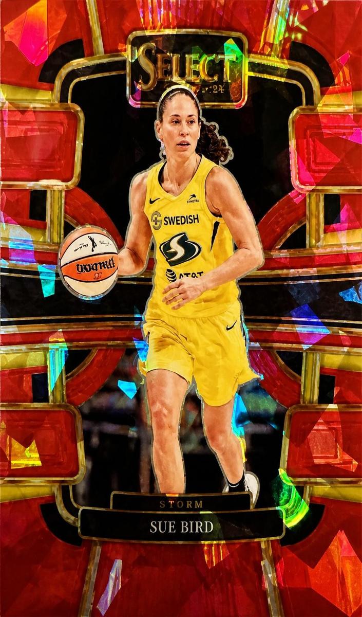 2024 Panini Select WNBA Basketball Red Ice Sue Bird #30