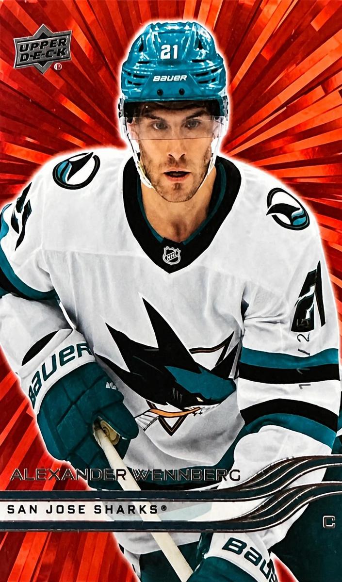 2025 Upper Deck Hockey Outburst Red Alexander Wennberg #141
