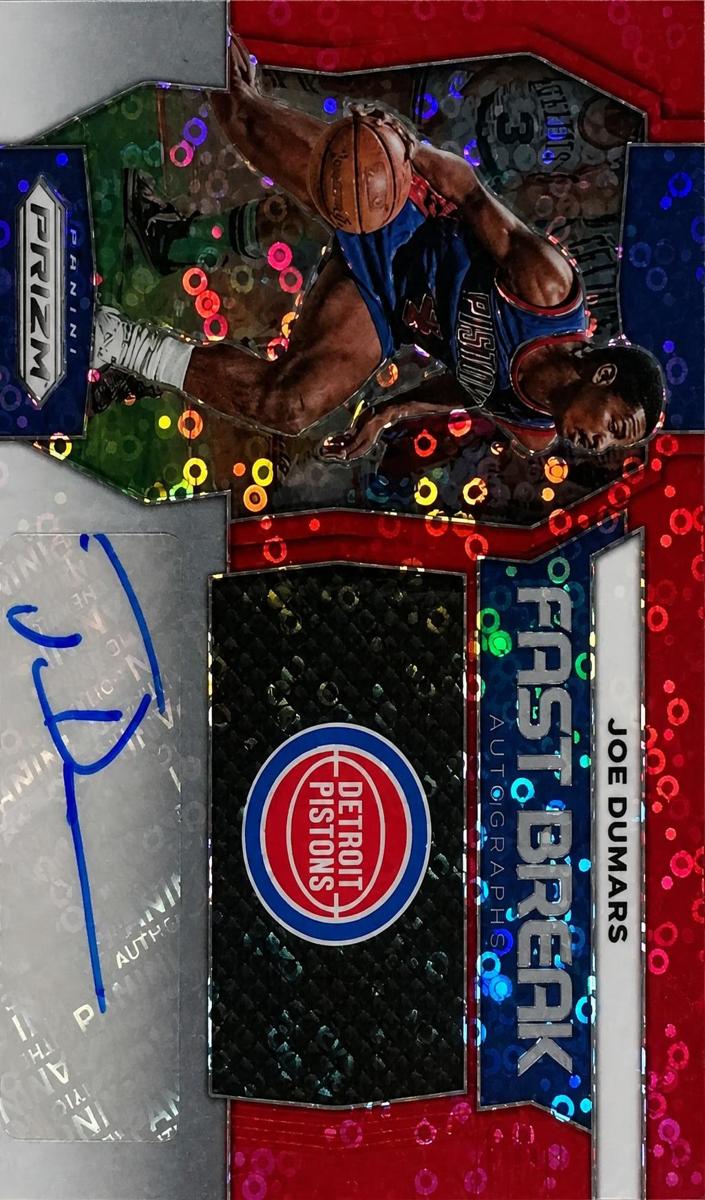 2023 Panini Prizm Basketball Red Joe Dumars #FB-JDD