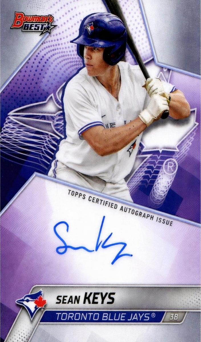 2025 Bowman's Best Baseball Sean Keys #B25-SK PSA 10