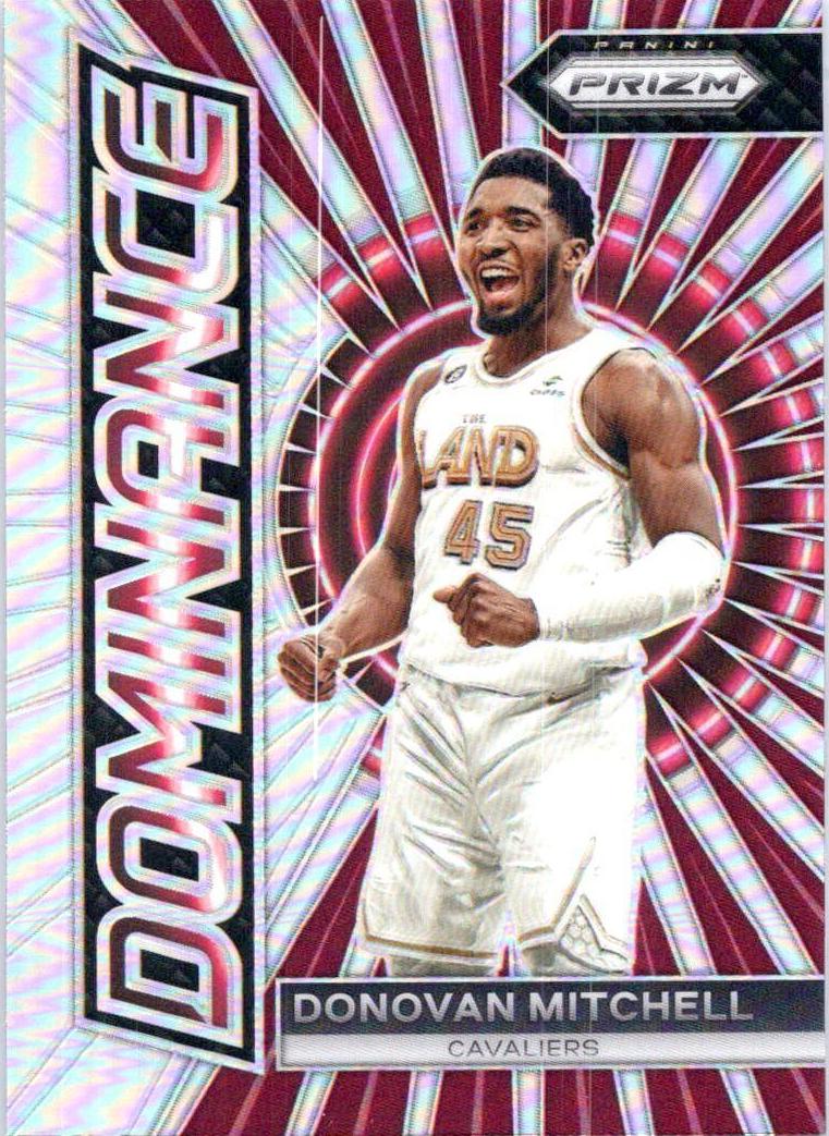 2023 Panini Prizm Basketball Silver Donovan Mitchell #5