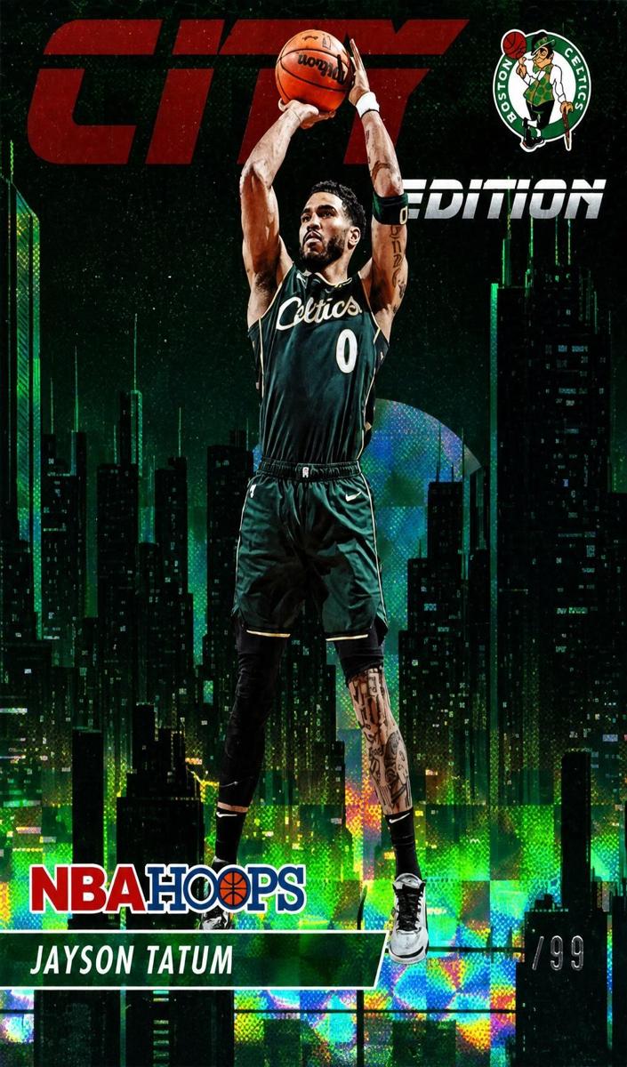2023 Panini Hoops Basketball Hyper Red Jayson Tatum #9