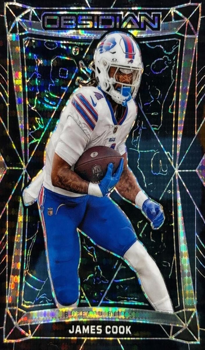 2024 Panini Obsidian Football James Cook #20