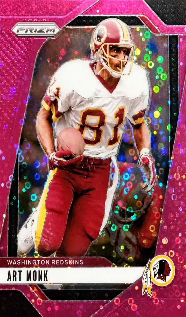 2024 Panini Prizm Football No Huddle Pink Art Monk #294
