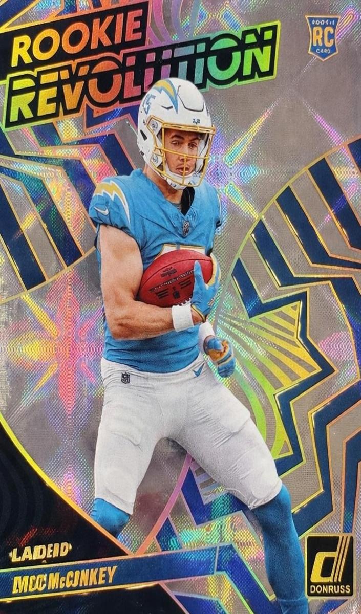 2024 Panini Donruss Football Galactic Ladd McConkey #4