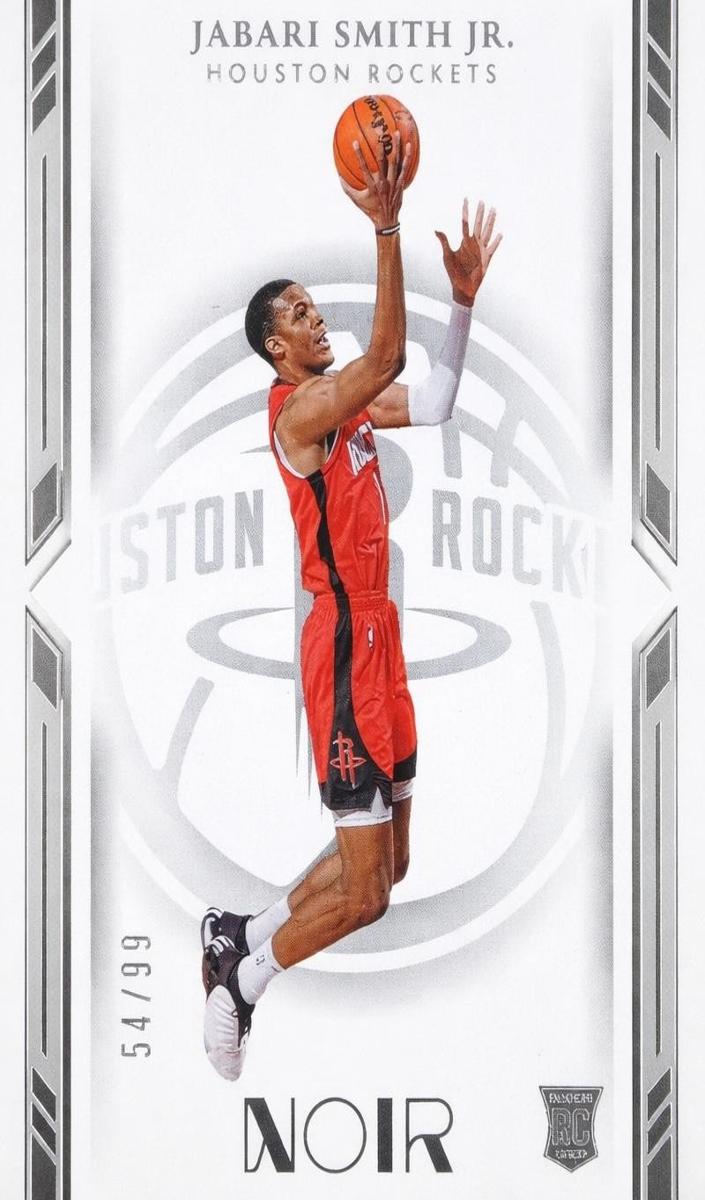 2022 Panini Noir Basketball Jabari Smith Jr. #196
