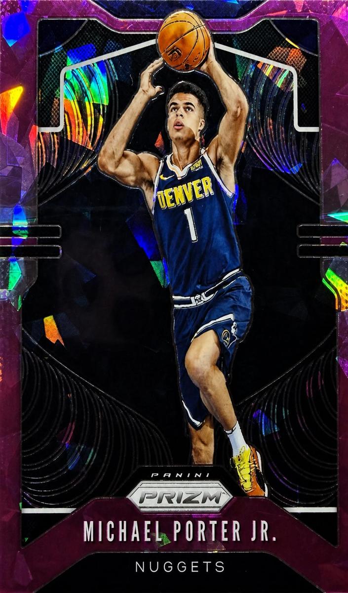 2019 Panini Prizm Basketball Pink Ice Michael Porter Jr. #88 PSA 8.5
