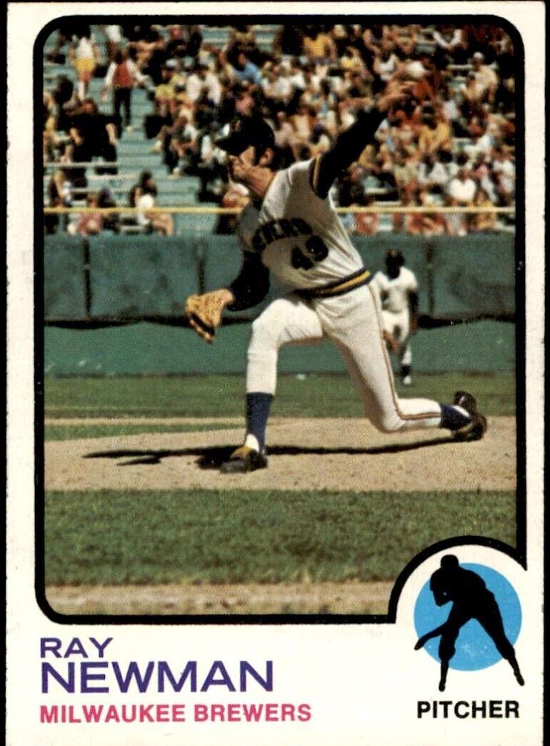 1973 Topps Baseball Ray Newman #568